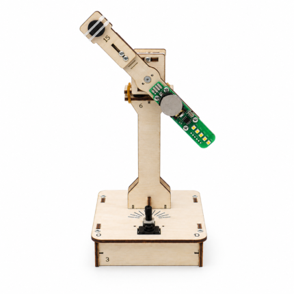 DIY Wooden Rotating LED Display STEM Kit