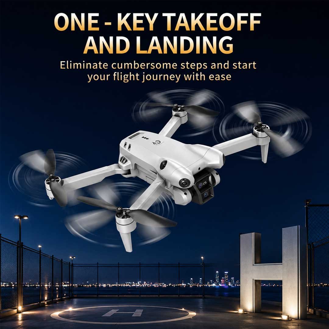 DJW M4 Ultra Brushless RC Drone With Inbuilt Display