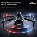 M3 Ultra Brushless RC Drone With Inbuilt Display