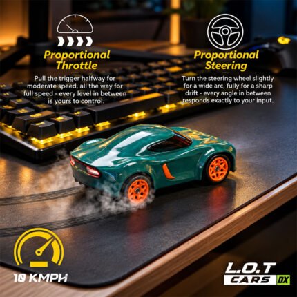 L.O.T Cars Dash - 1:64 Scale Mini RC Car