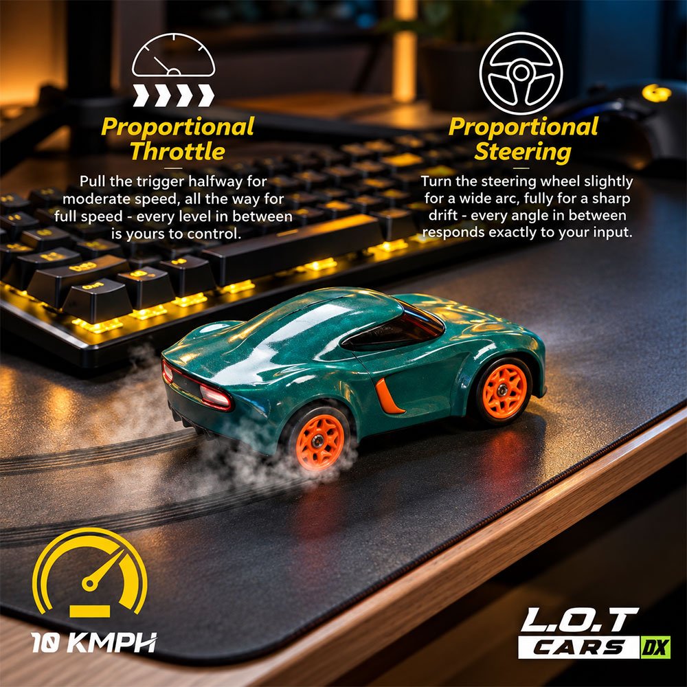 L.O.T Cars Dash - 1:64 Scale Mini RC Car